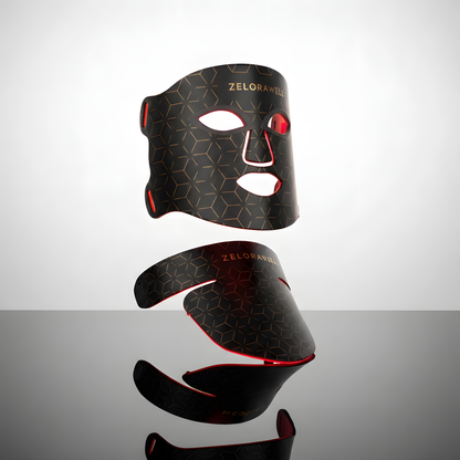 Zelorawell Skin Ritual™ LED Valoterapia -maski - Zelorawell Musta / Kasvo -ja kaulamaski aliexpress